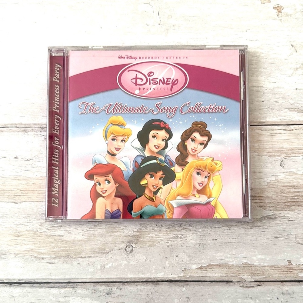 Disney Princess Ultimate Song Collection CD Kids Girls Walt Disney Records